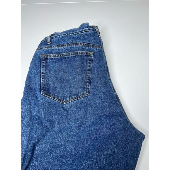 Vintage Guide Series Fleece Lined Blue Jeans Relaxed Fit Cozy Warm Size 38 X 30 - Picture 9 of 11